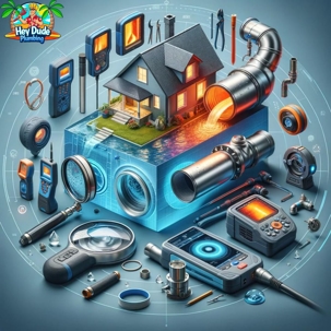 digital home with plumbing tools